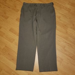 Saddlebred Men's Dress Pants 40x29 Grey